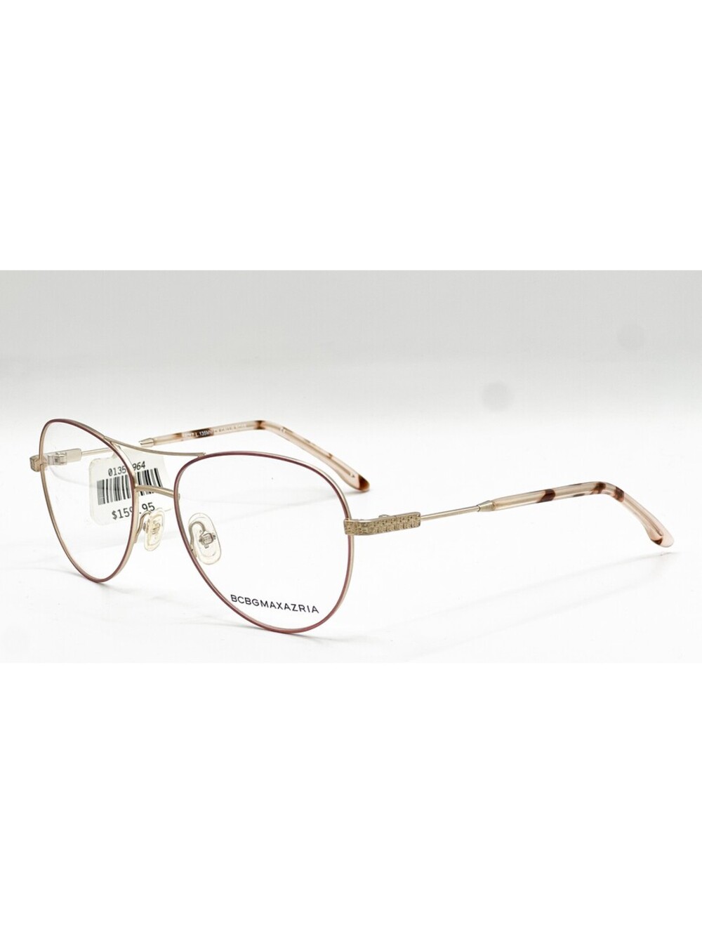Bcbgmaxazria Callie Deep Rose Authentic Eyeglasses 54-17-135